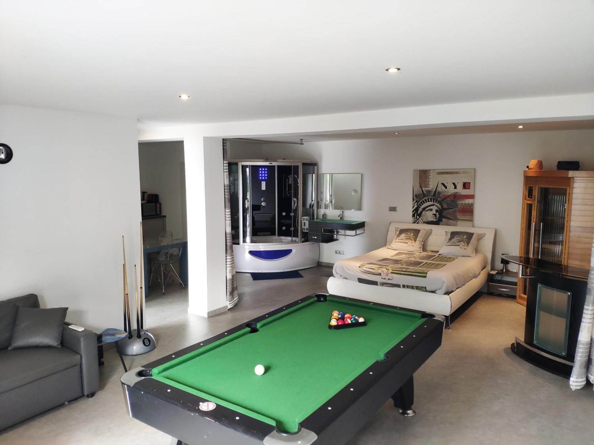 Loft Zen Spa Balneo Parking Gratuit Sauna Hammam Billard Agen Eksteriør bilde